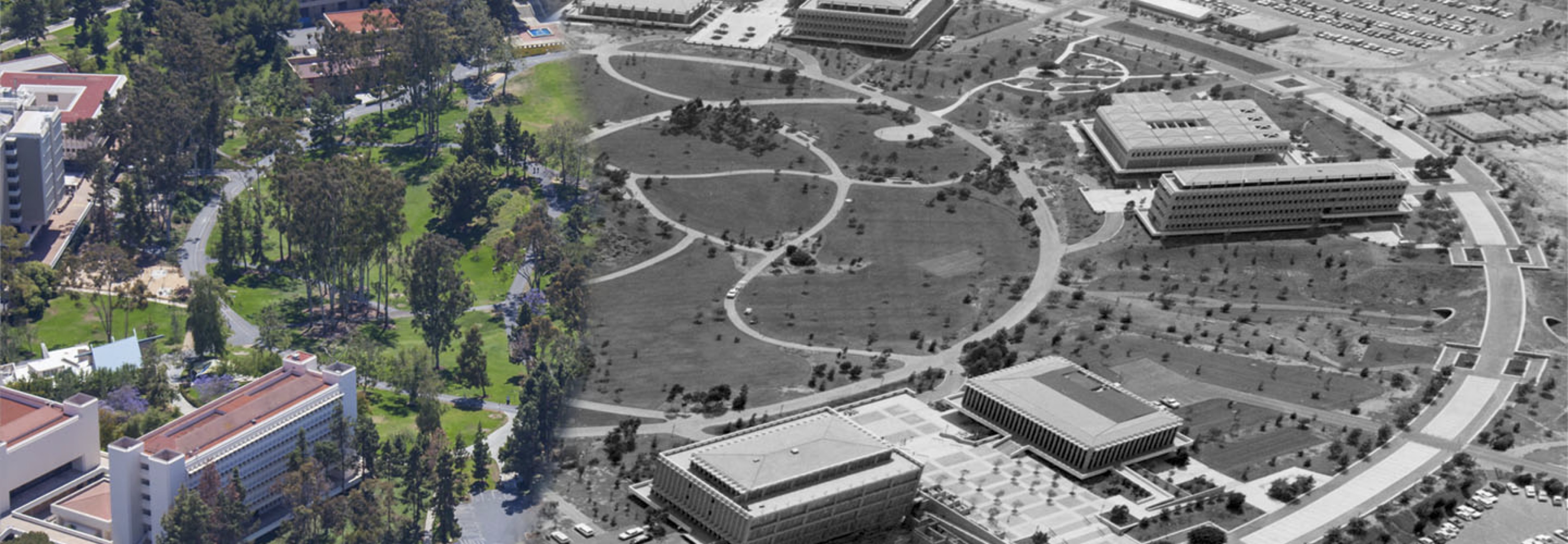 Historic UCI campus scene